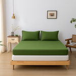 Hoeslaken (Topdekmatras) - Deep Moss - Premium