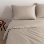 Tweepersoons Beddengoedset Xxl - Soft Taupe