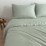Tweepersoons Beddengoedset L - Sage Green