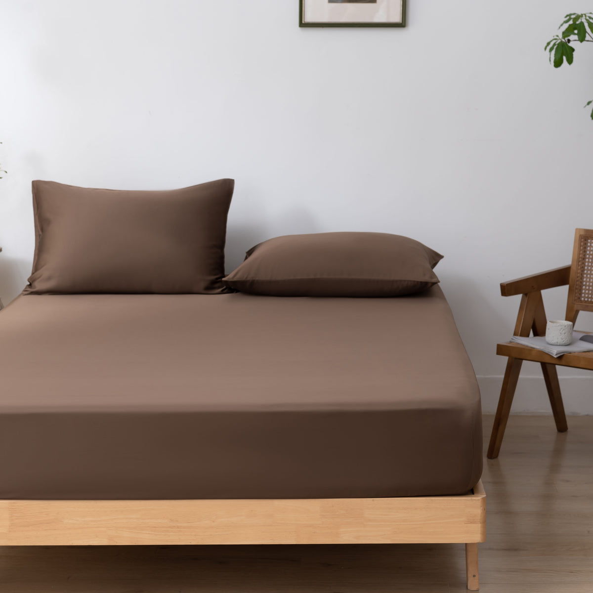 Hoeslaken - Coffee Brown - Premium