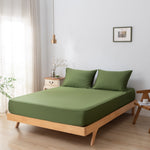 Tweepersoons Beddengoedset Xxl - Deep Moss